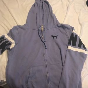 Victoria secret zip up hoodie